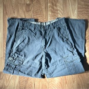 Wrangler wide leg cargo pants